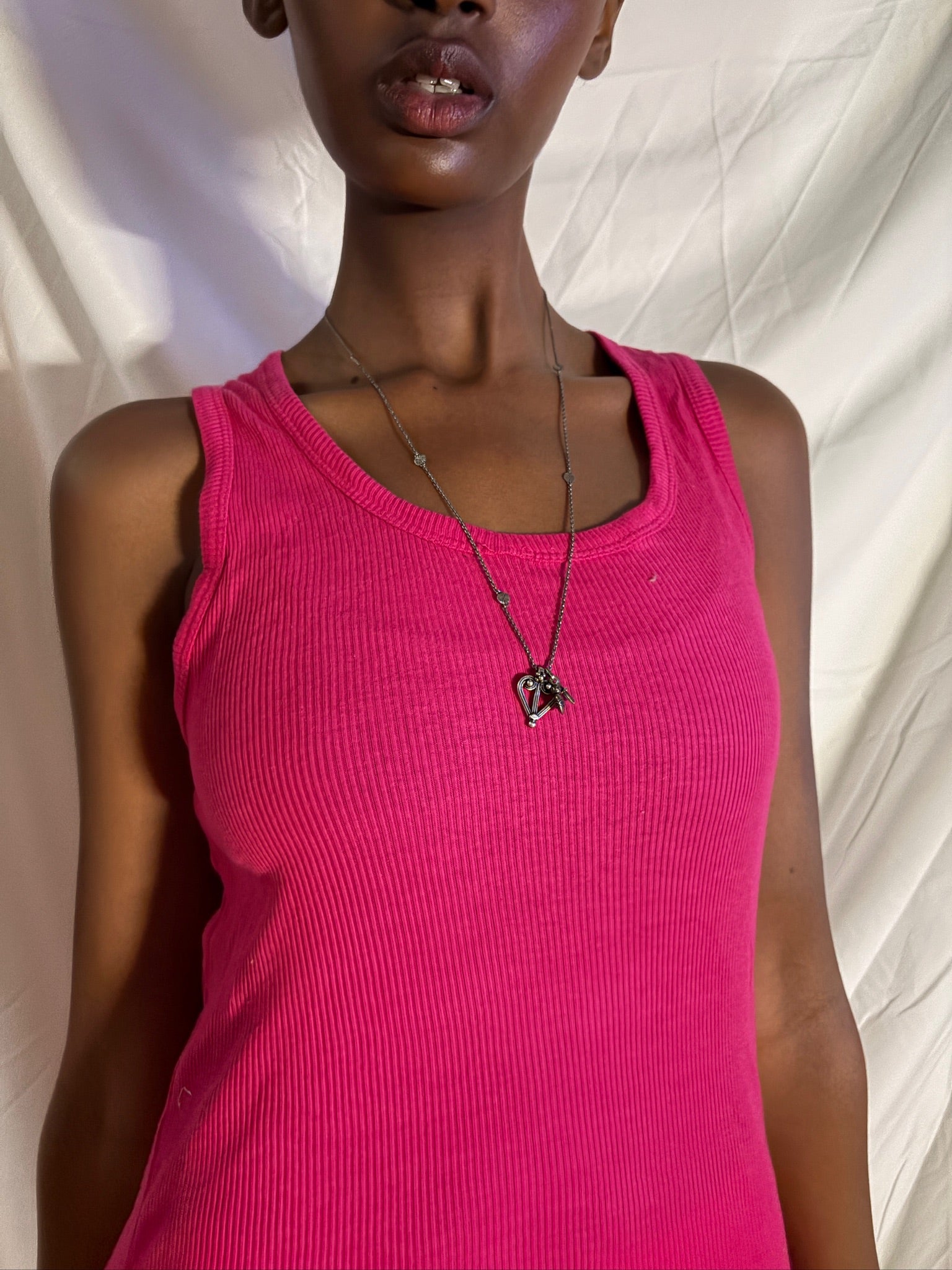 Saint Laurent Paris Charm Necklace