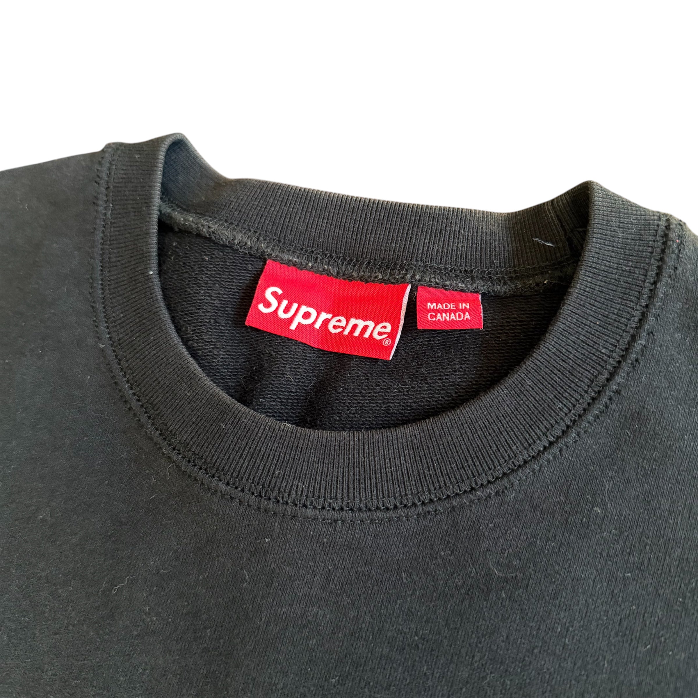 SS2014 Supreme x Menace ii Society Crewneck Sweatshirt