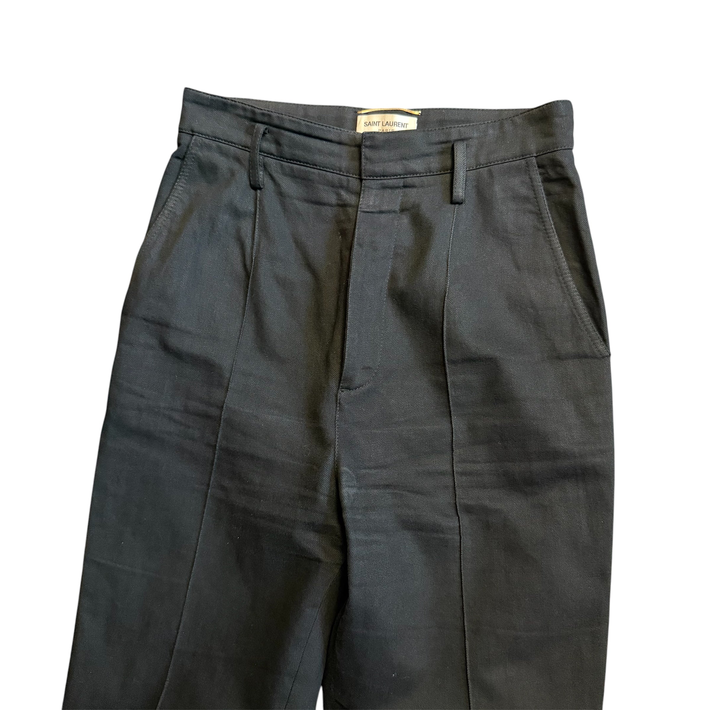 Saint Laurent Paris High Rise Flared Jeans