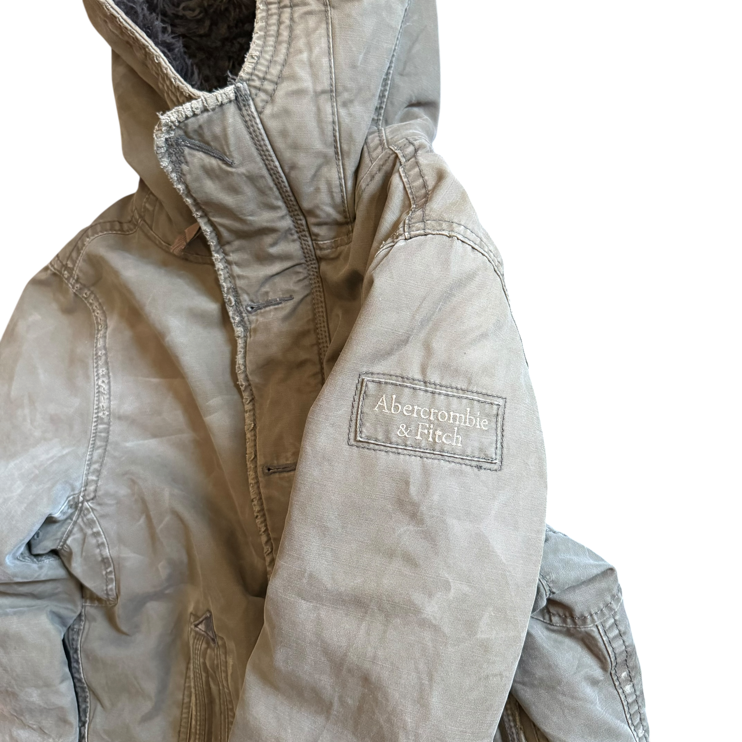 Abercrombie & Fitch Harrison Faux-Fur Lined Jacket