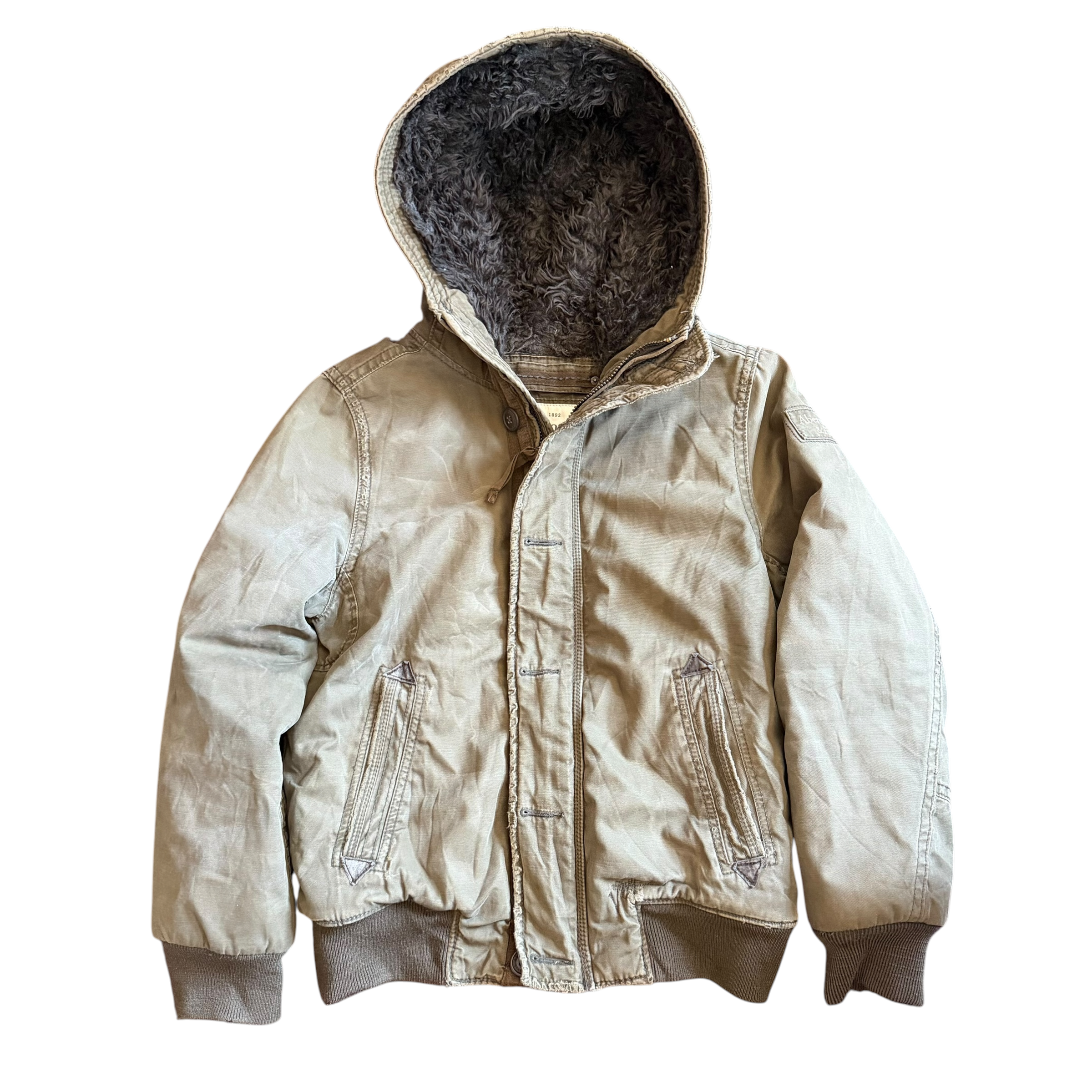 Abercrombie & Fitch Harrison Faux-Fur Lined Jacket